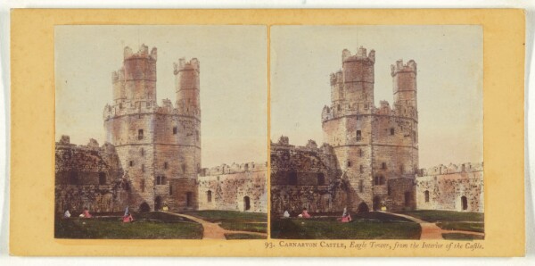 Unknown, Carnarvon Castle, Eagle Tower, from the Interior of the Castle.