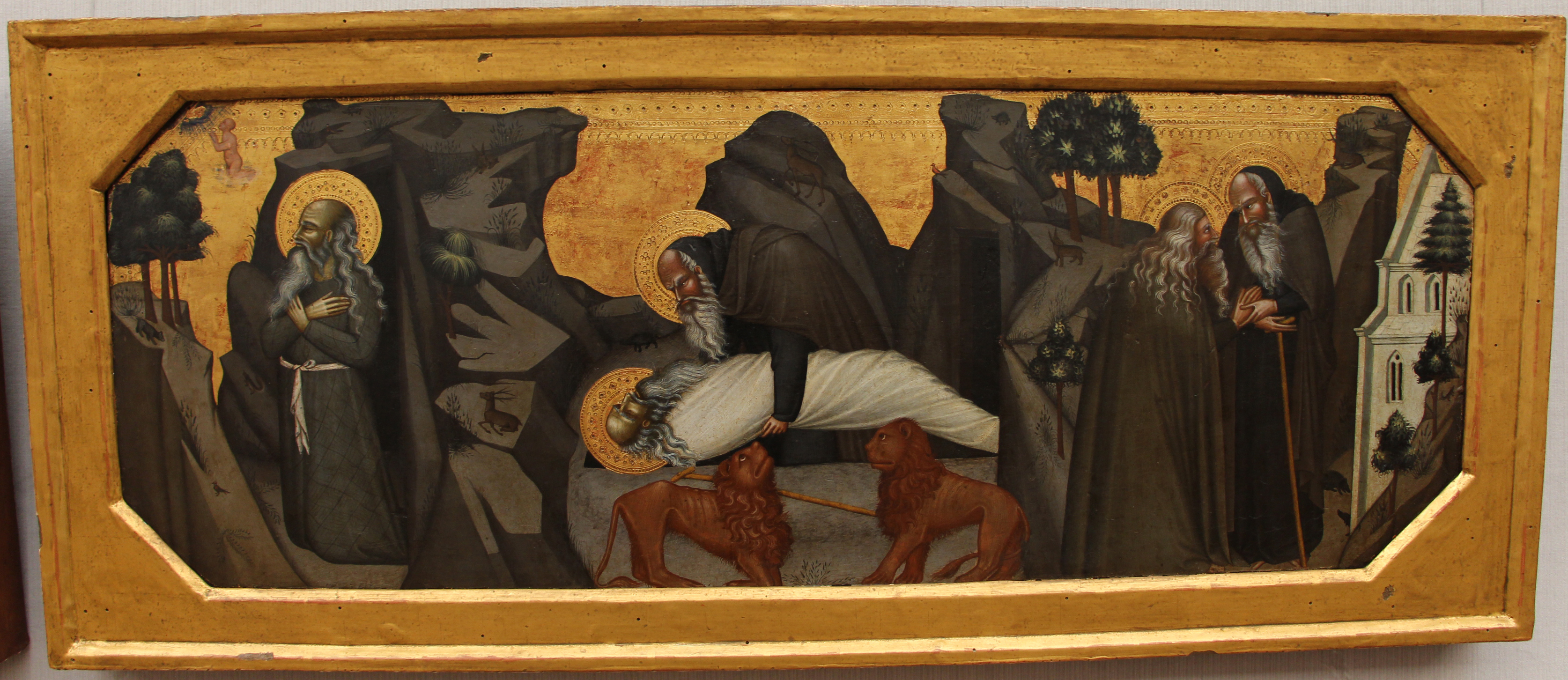 Bartolo di Fredi, Scenes from the Life of Sacred Hermits