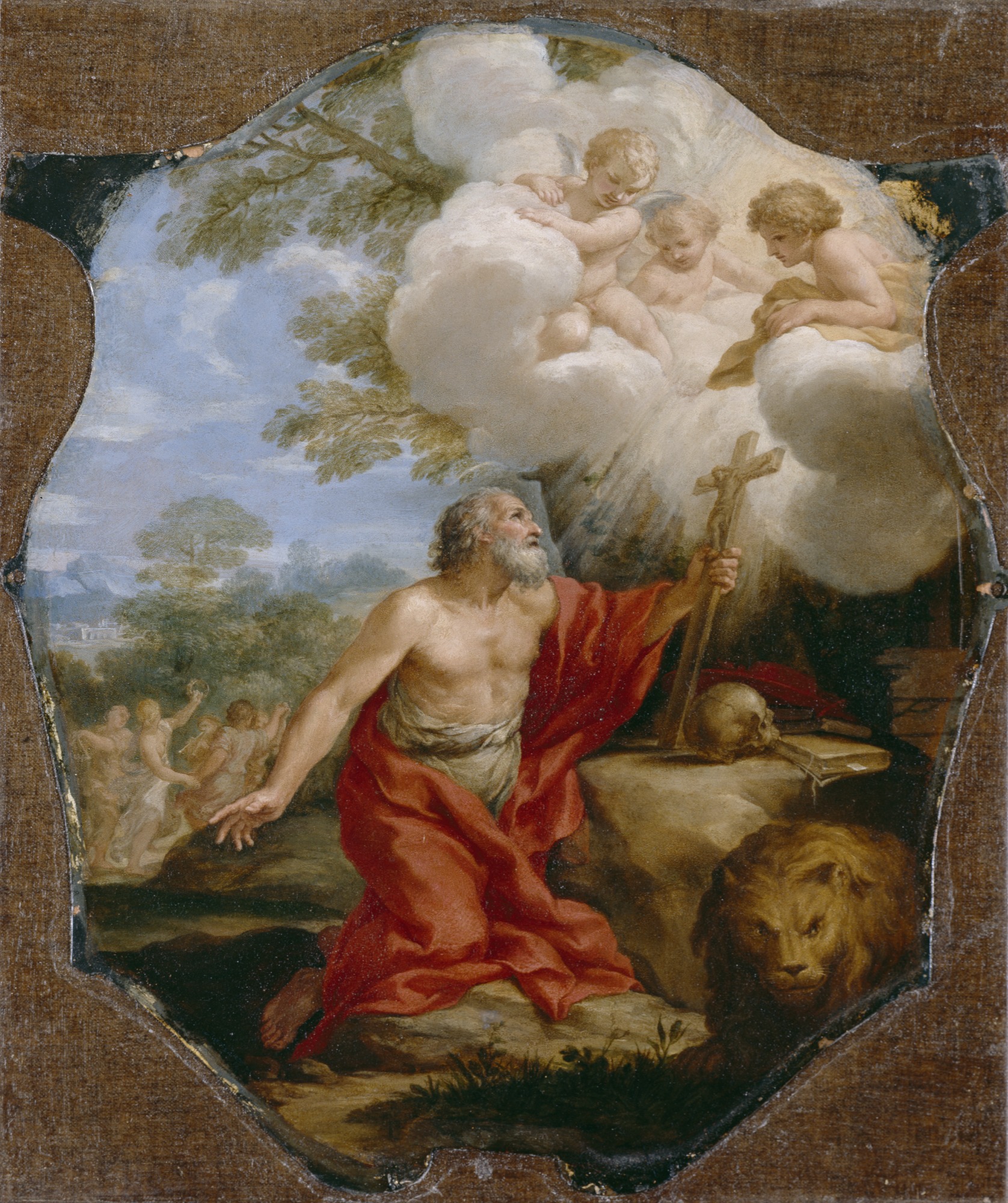 Pietro da Cortona, Saint Jerome in the Desert