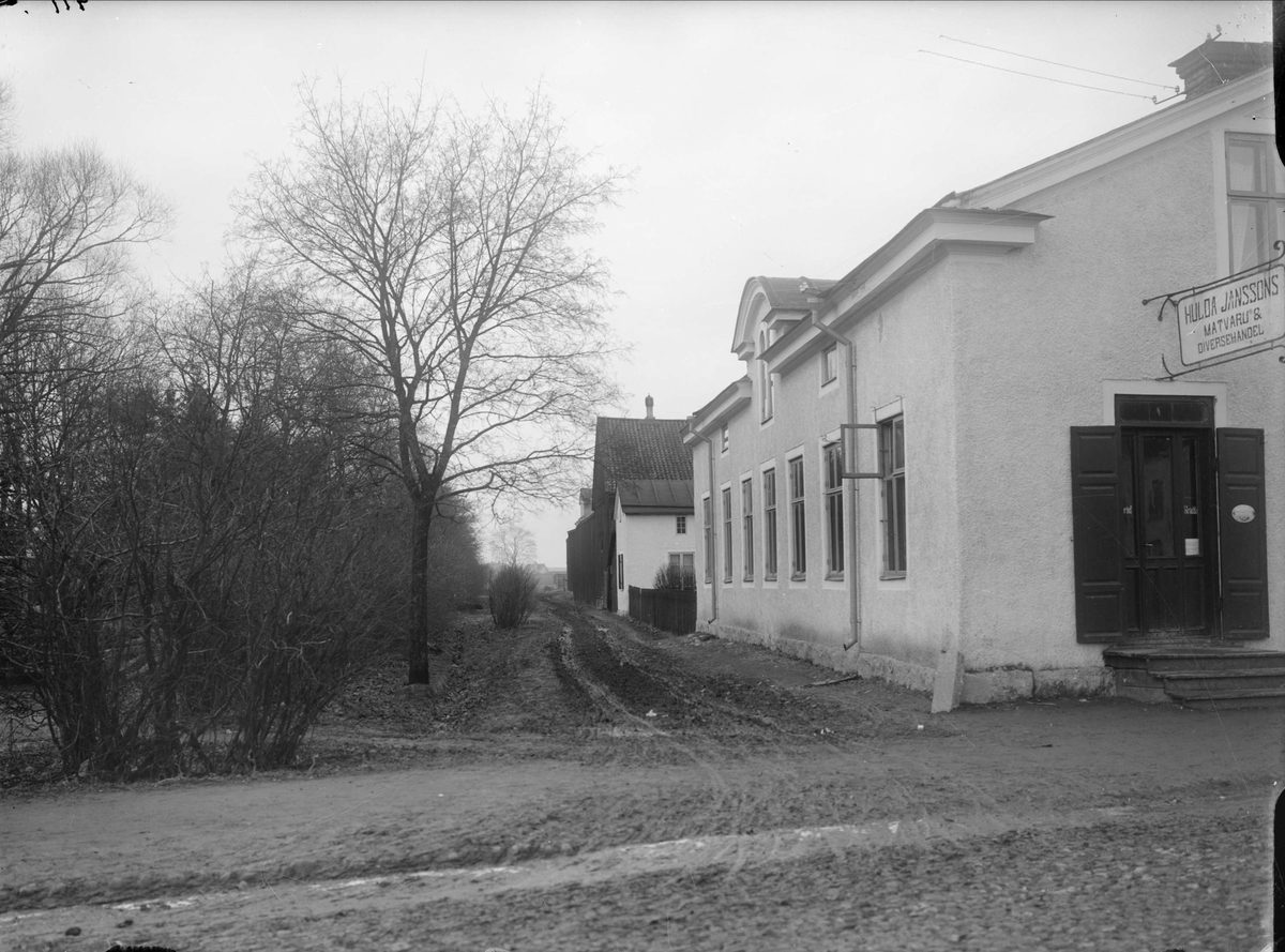 Alfred Dahlgren, Kvarteret Glunten, Börjegatan, Luthagen, Uppsala 1908