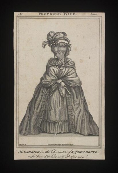 James Roberts, Mr. Garrick in the Character of Sr. John Brute