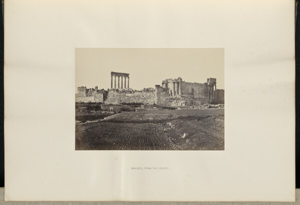 Francis Frith, Baalbec from the South