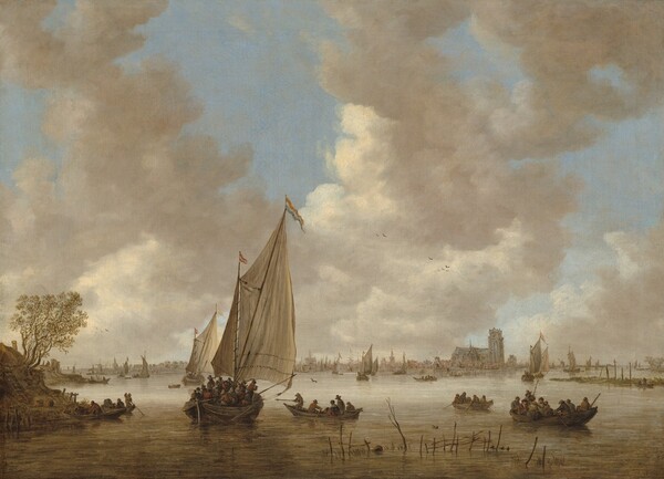 Jan van Goyen, View of Dordrecht from the North