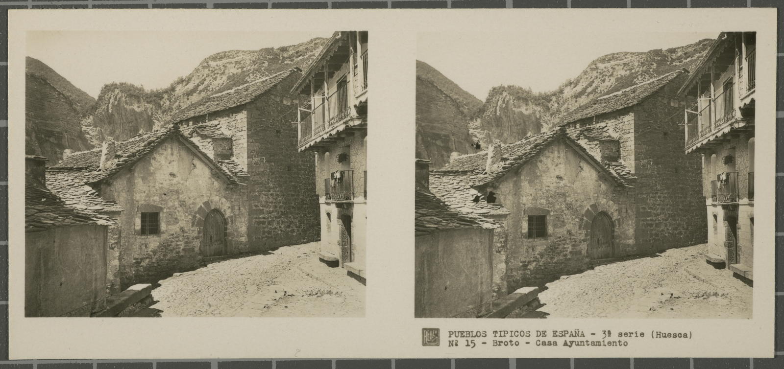 Desconegut, Pueblos típicos de España (Huesca)