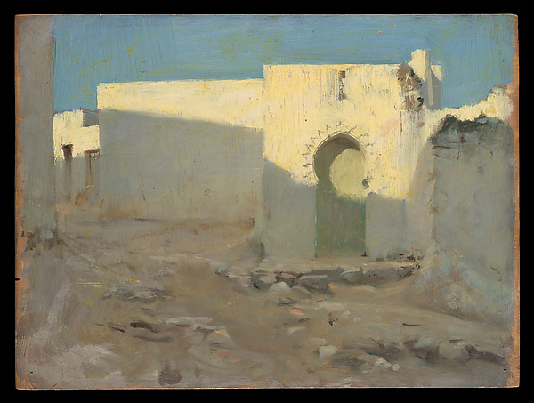 John Singer Sargent, Moorish Buildings in Sunlight
