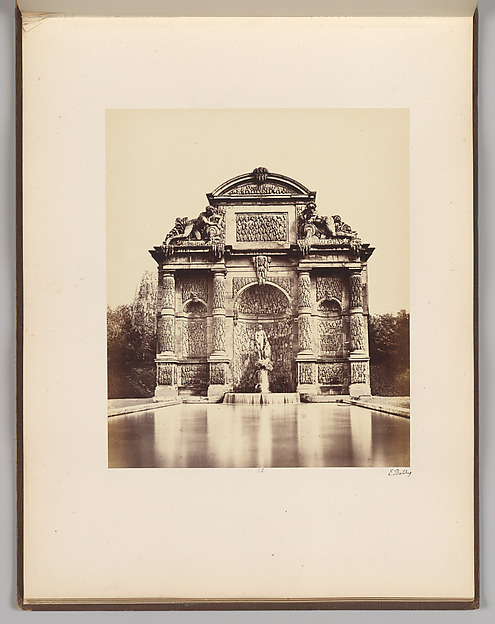 Edouard Baldus, Fontaine du Palmier