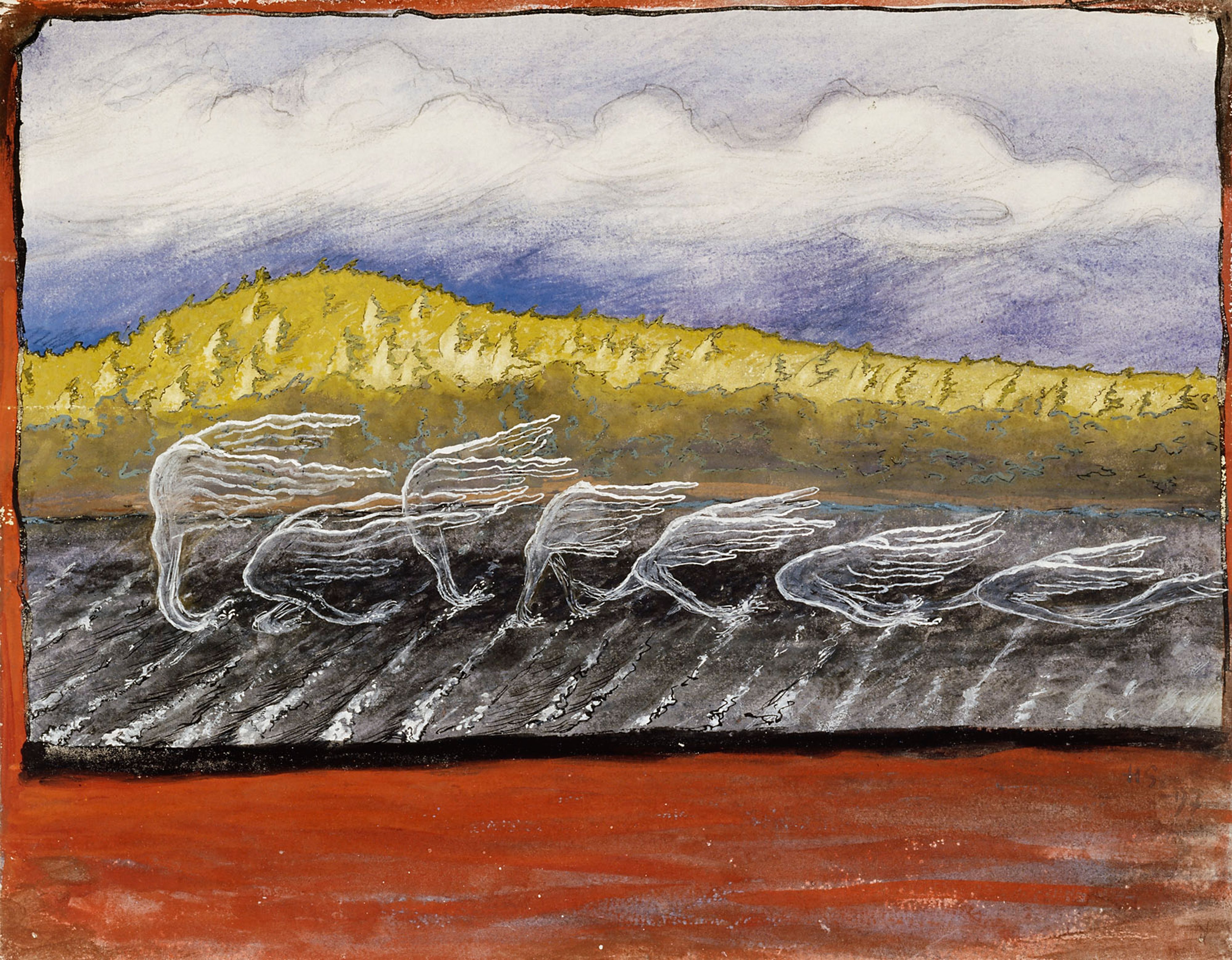 Hugo Simberg, The Wind Blows