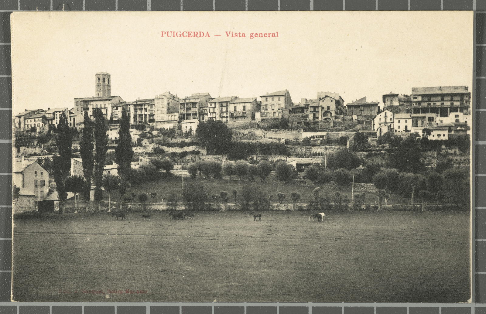 Desconegut, Puigcerda - General view