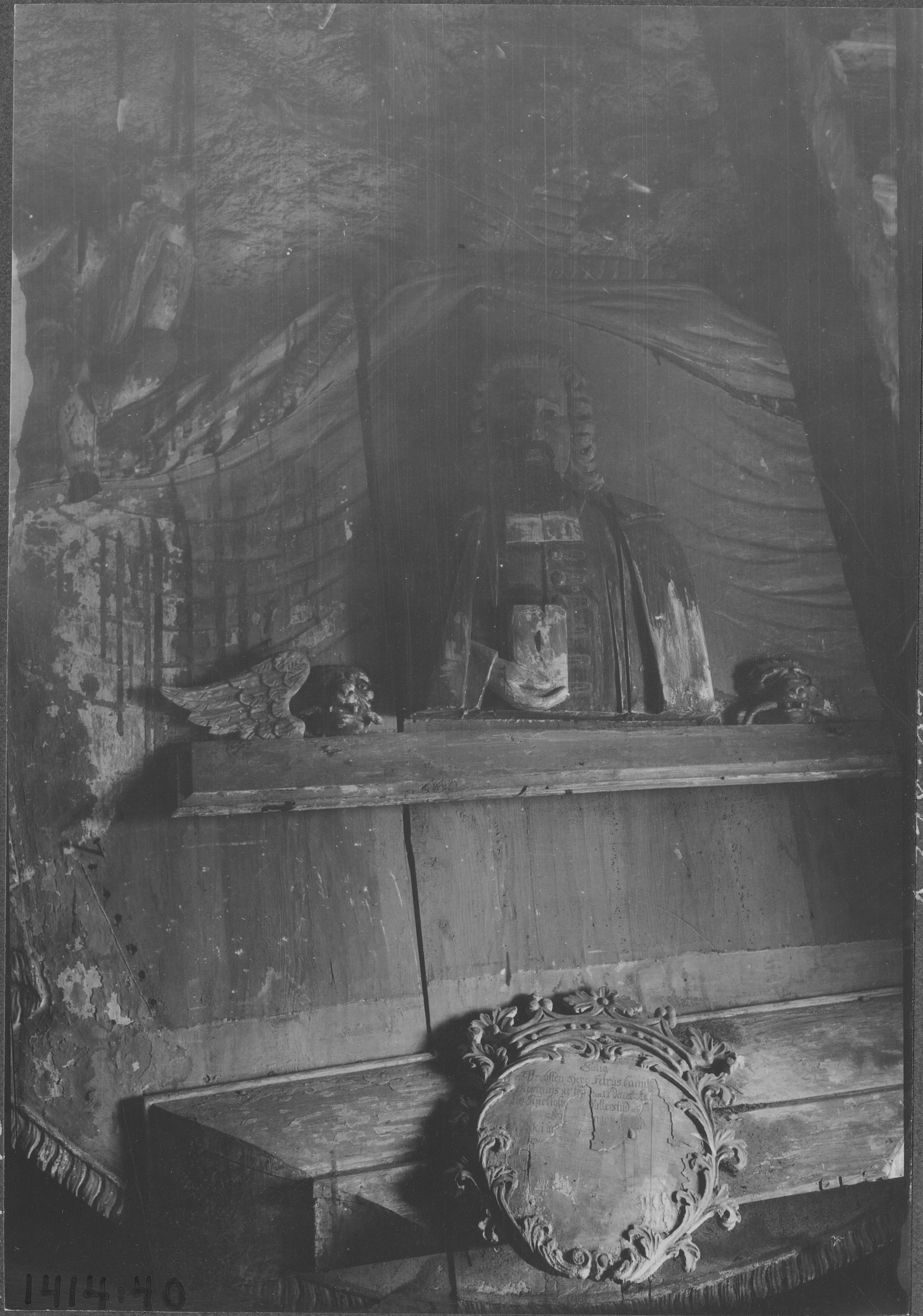 Gustaf Munthe, Vallerstads kyrka