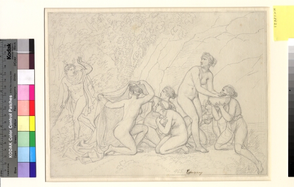 C.W. Eckersberg, Diana og Aktæon.