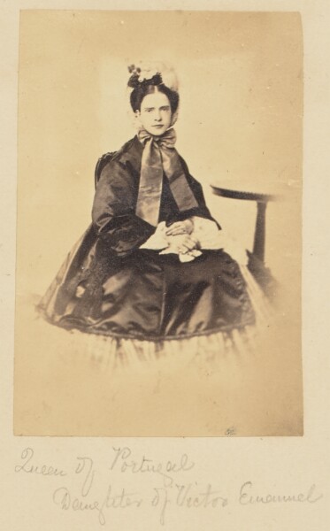Unknown, Queen of Portugal, Daughter of Victor Emanuel [sic]