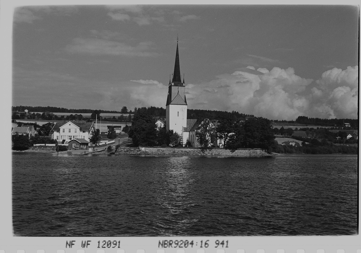 Anders Beer Wilse, Prot: Nes kirke fra Mjösa