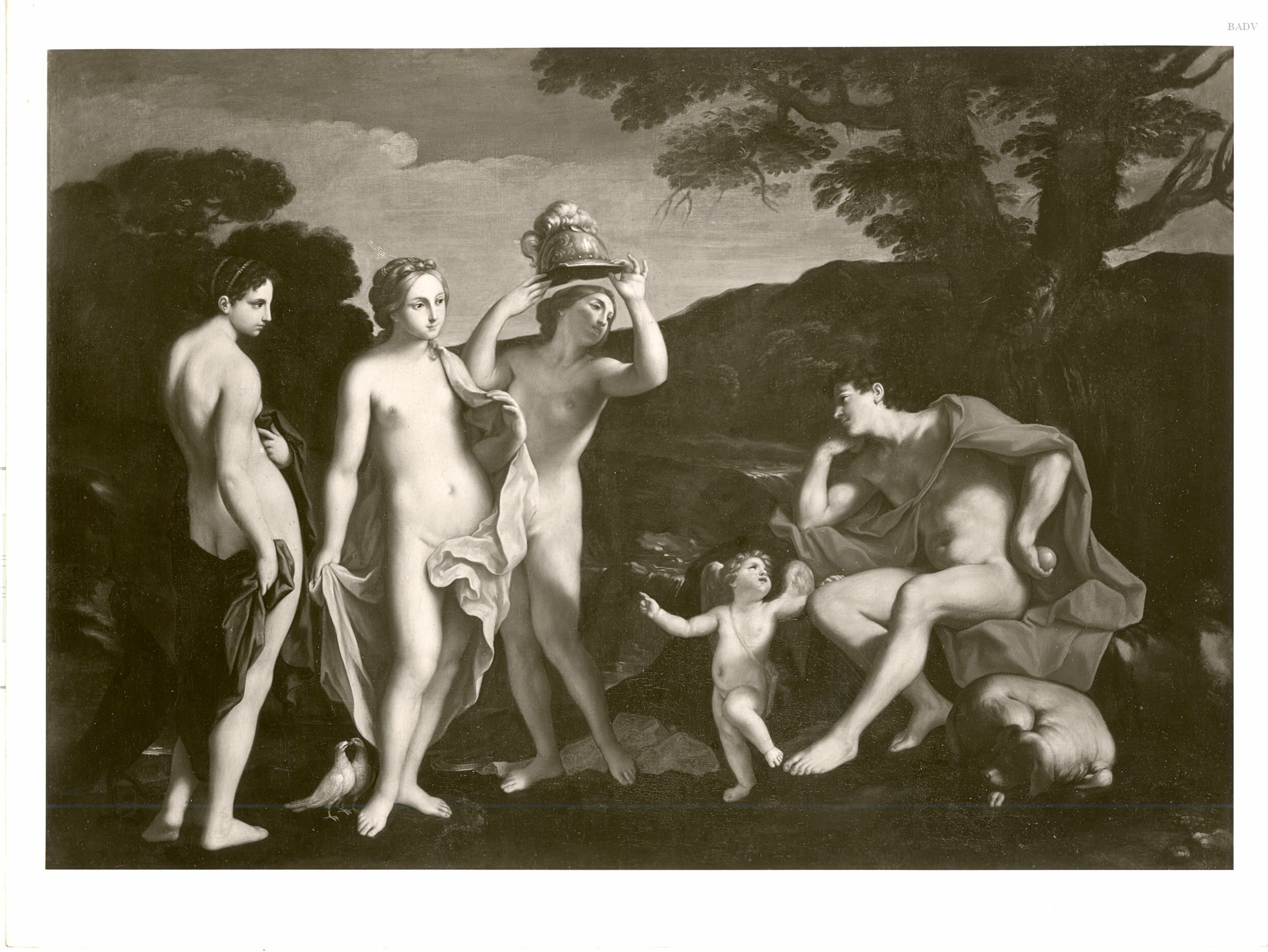 Carlo Cignani, Das Urteil des Paris