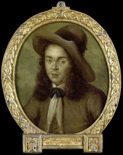 Jan Maurits Quinkhard, Portrait of Aernout van Overbeke, Explorer and Poet