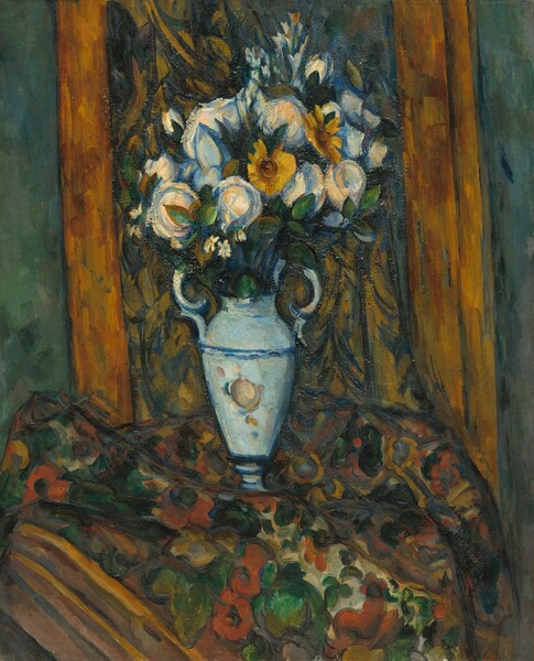 Paul Cezanne, Vase of Flowers