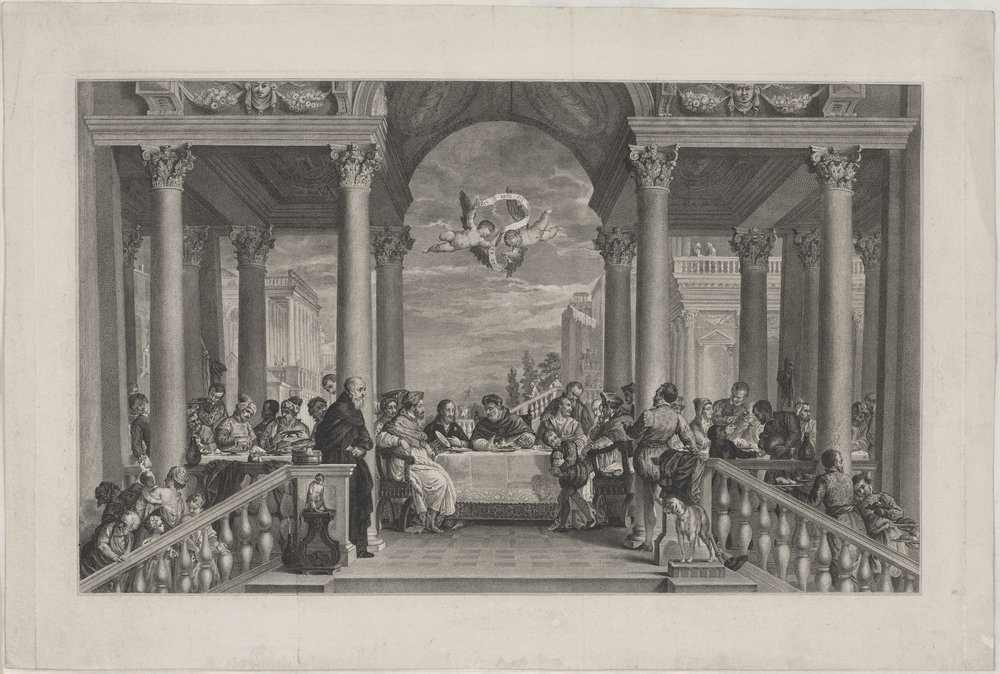 Unknown artist, Das Abendmahl des Heiligen Gregor.
