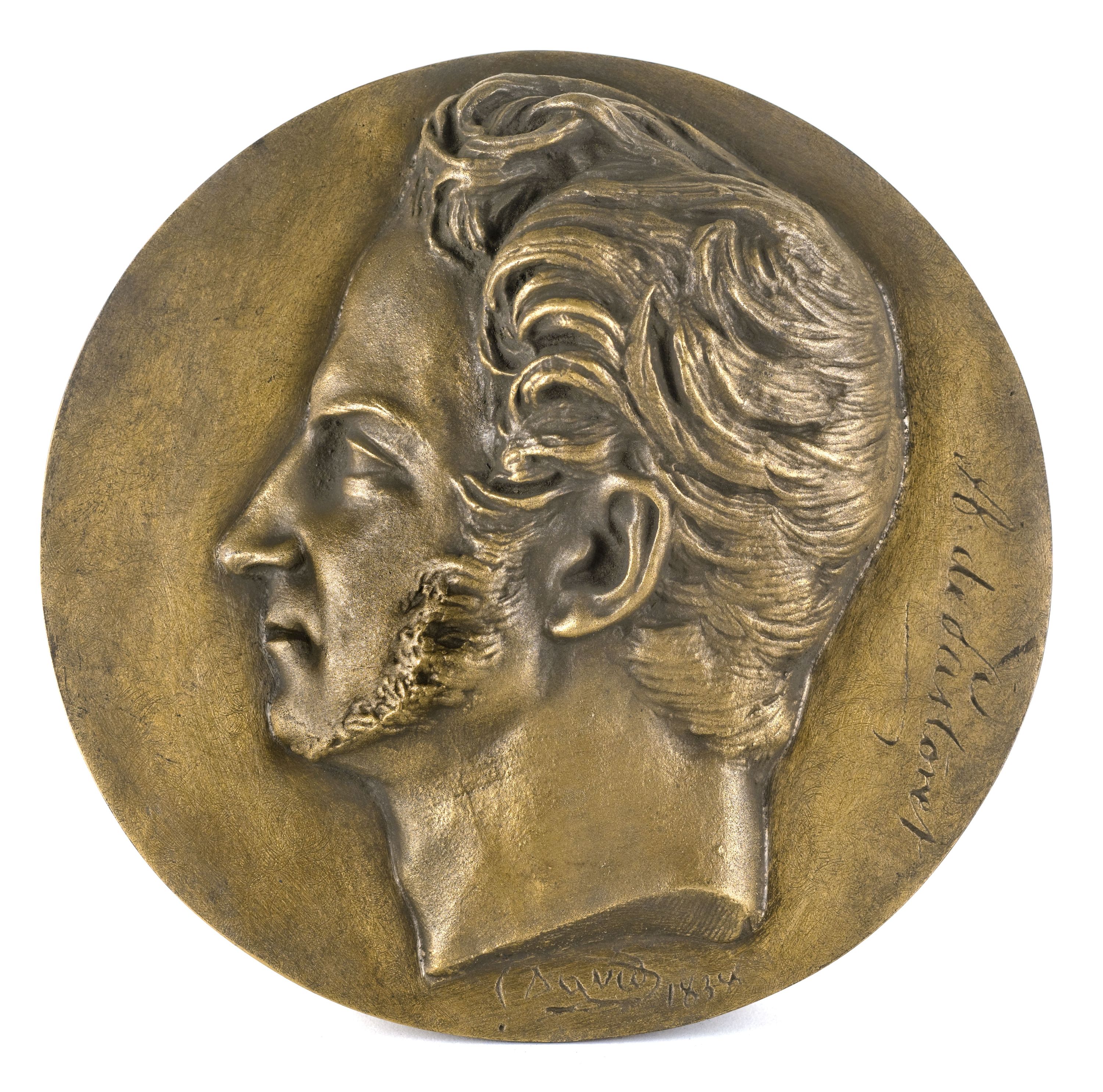 David d'Angers, Portrait d'Amédée-David, marquis de Pastoret (1791-1857), homme politique et écrivain