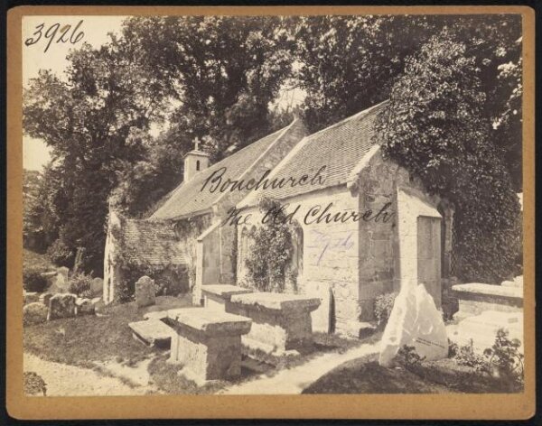 Francis Frith, Bonchurch.  The Old Church