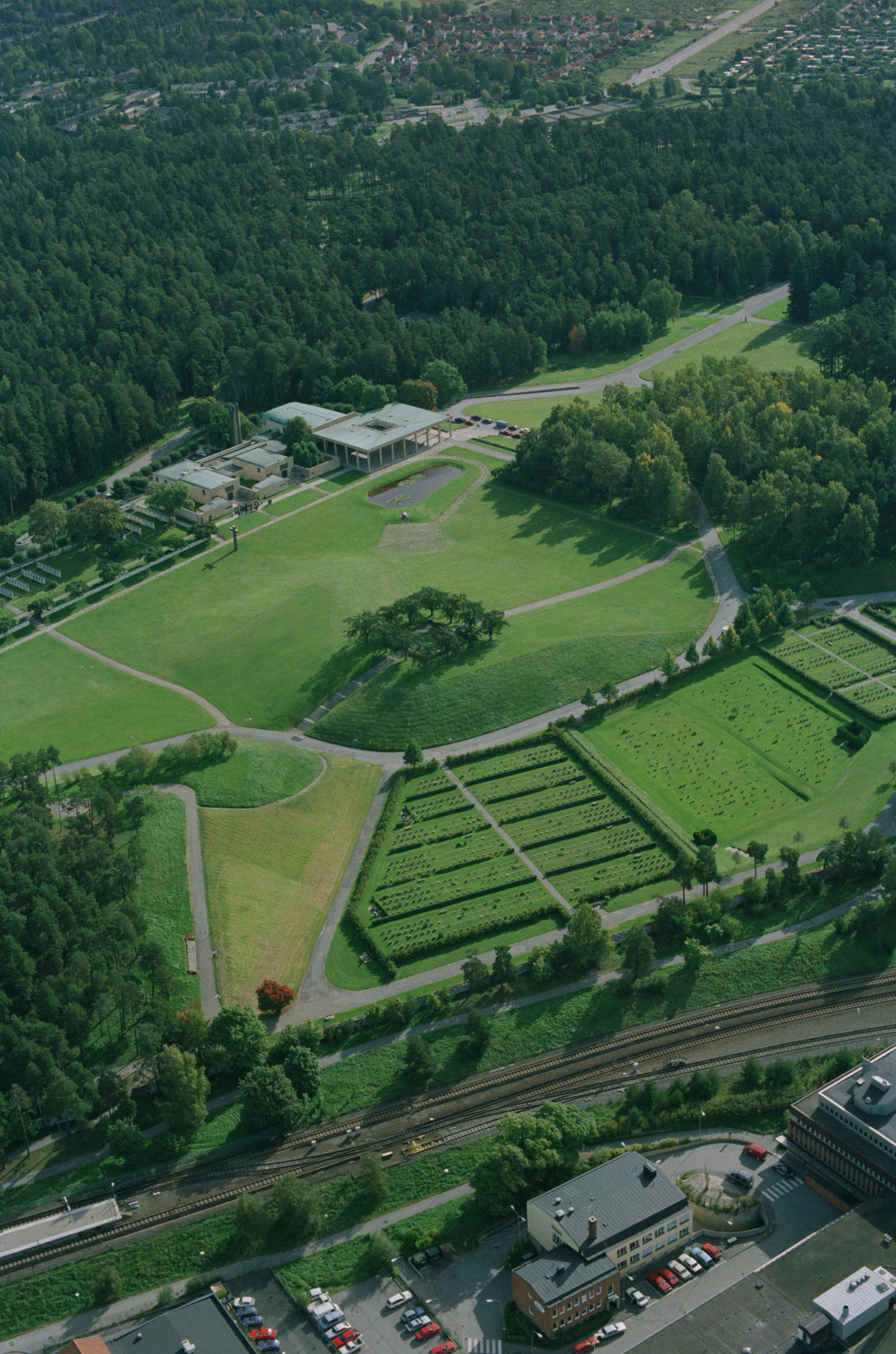 Jan Norrman, Skogskyrkogården