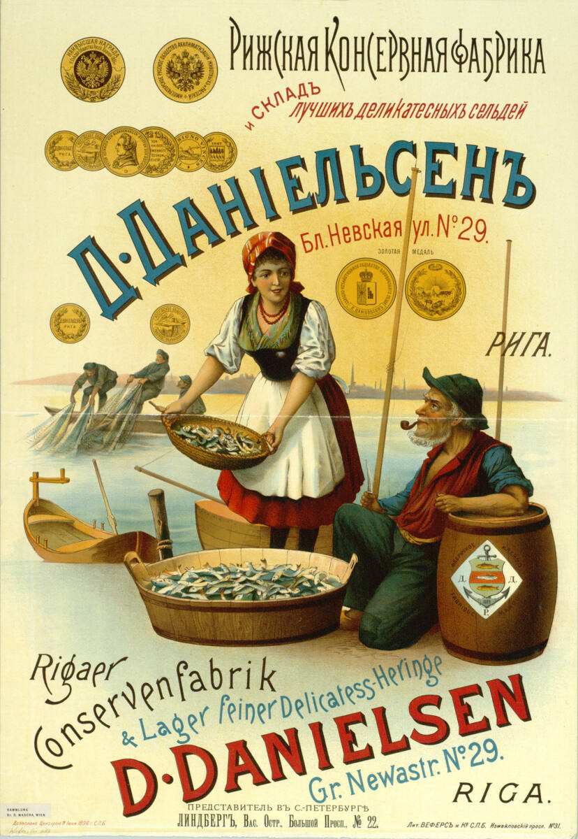 Anonym, Conservenfabrik D. DANIELSEN; RIGA