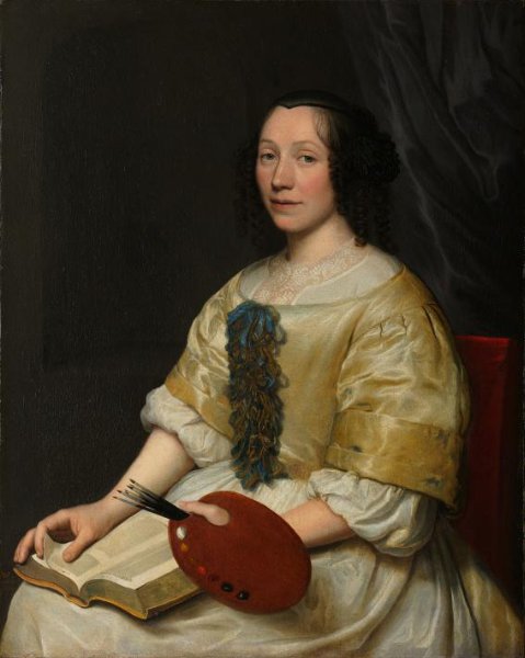 Wallerant Vaillant, Bloemschilder Maria van Oosterwijck