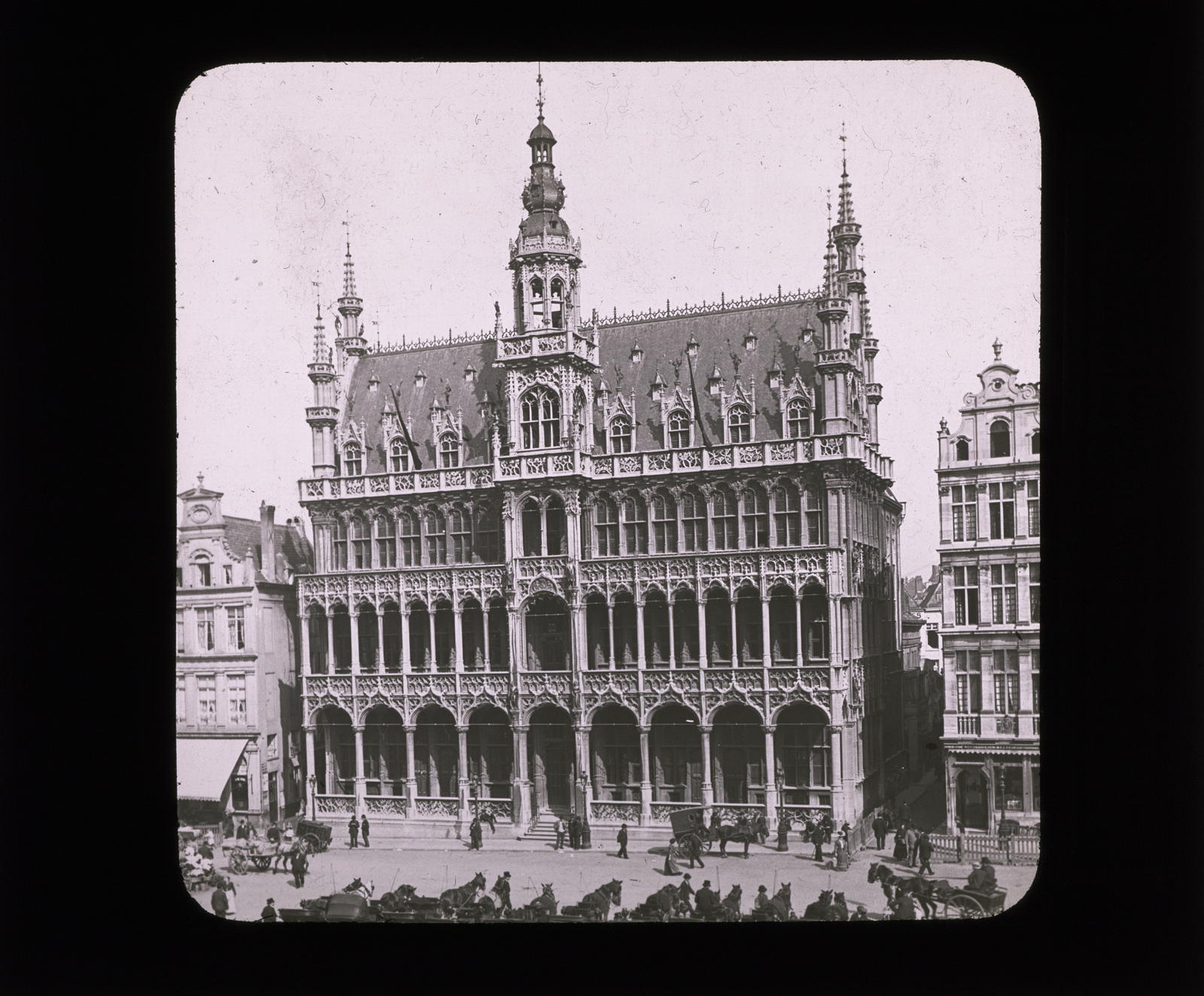Desconegut, Bruxelles, la maison du roi Mazo, E.
