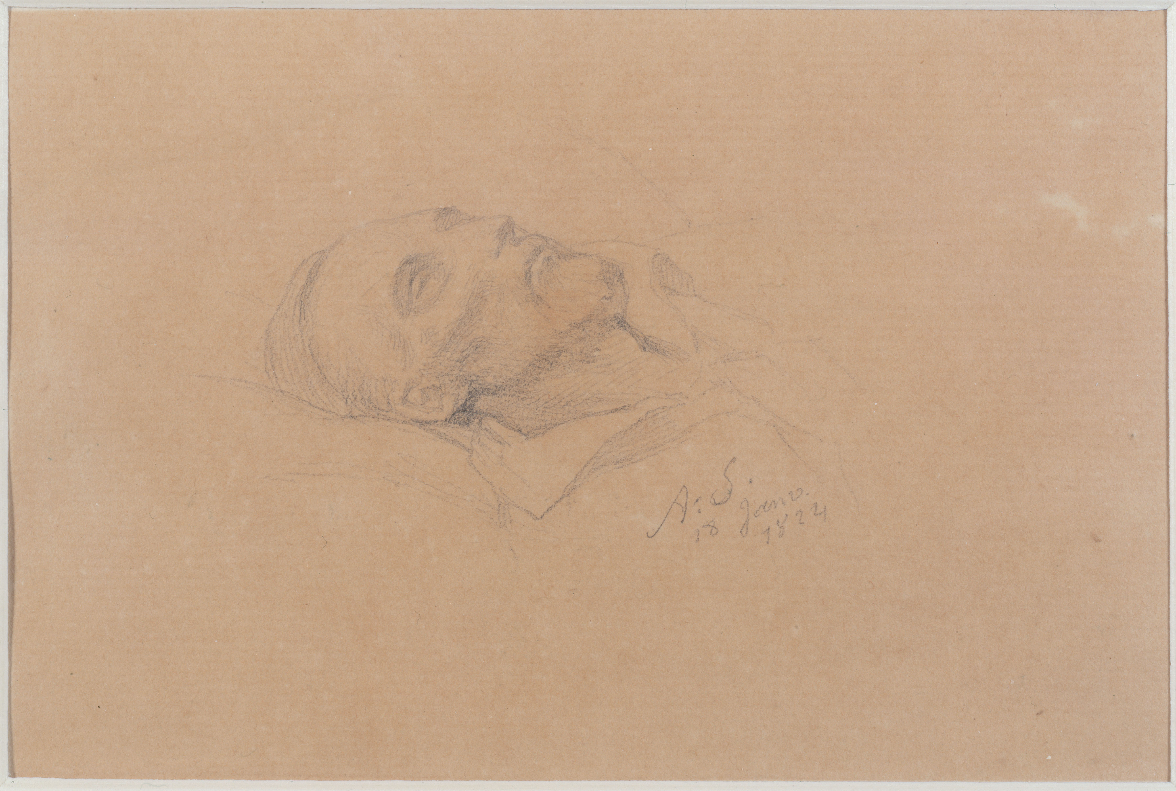 Ary Scheffer, Théodore Géricault sur son lit de mort
