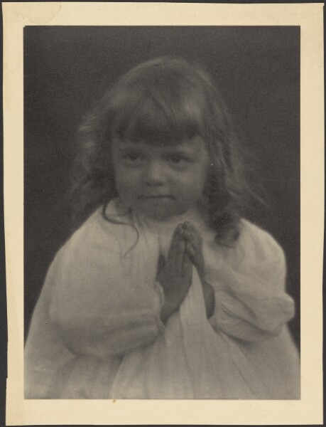 Louis Fleckenstein, [Portrait of a Praying Child]