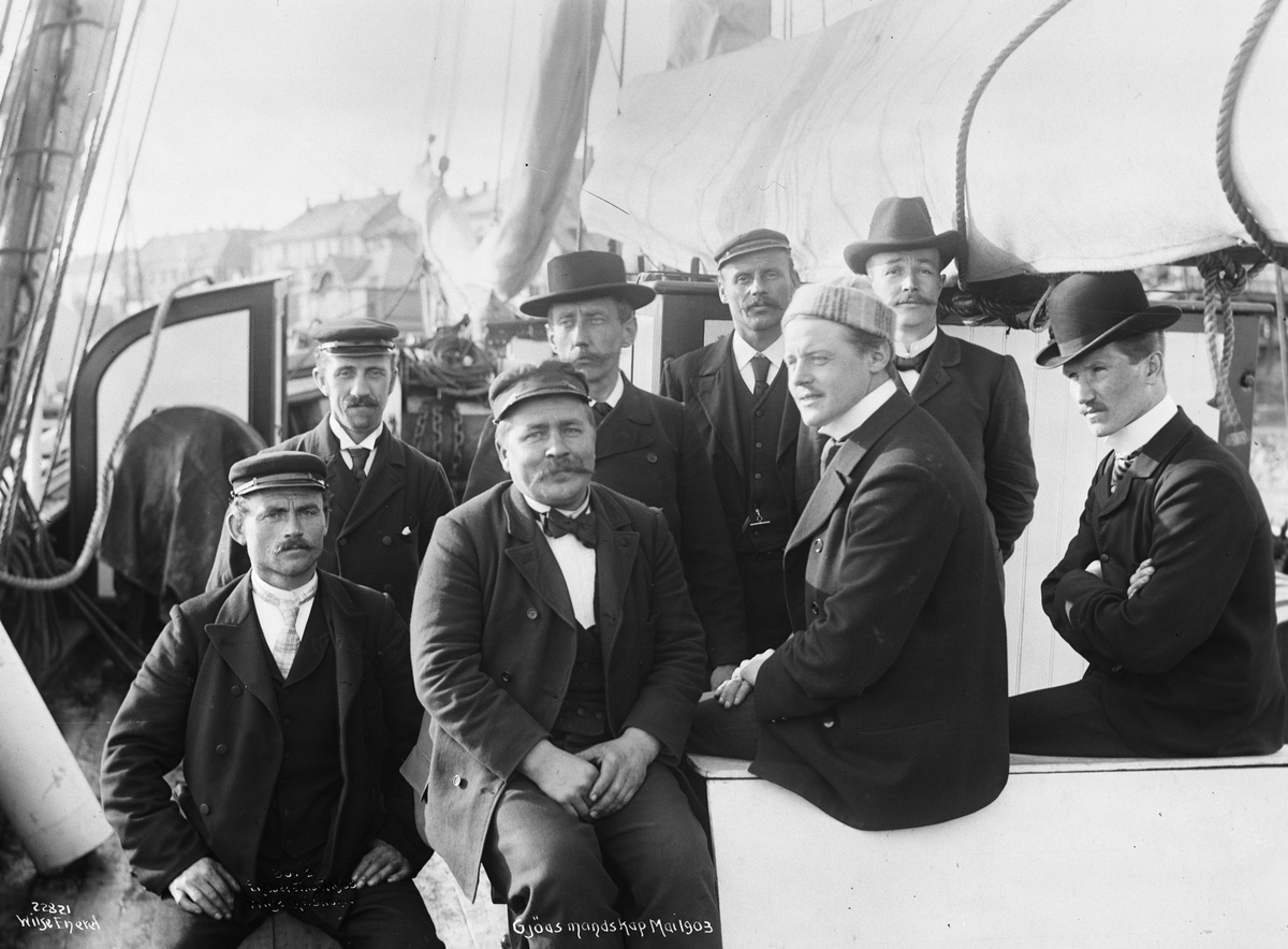 Anders Beer Wilse, Prot: Gjøas mandskap 13/5 1903