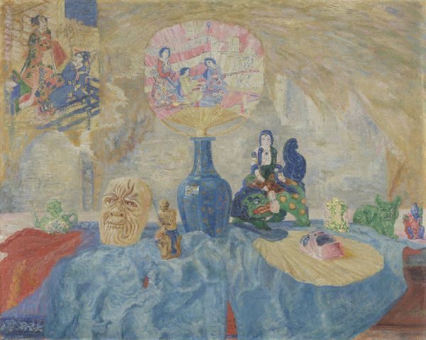 James Ensor, Still Life with Chinoiseries