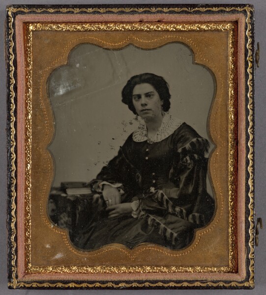 Unknown, [Portrait of a Seated Woman]