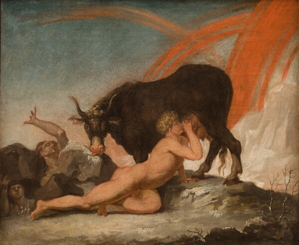 Nicolai Abildgaard, Ymer dier koen Ødhumbla