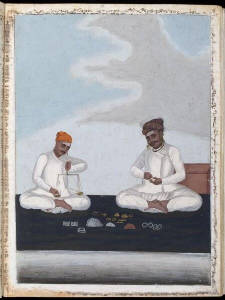Unknown, Two shroffs or cash-keepers