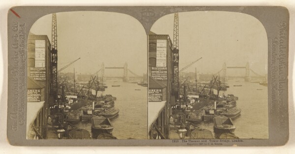 Carleton H. Graves, The Thames and Tower Bridge, London.