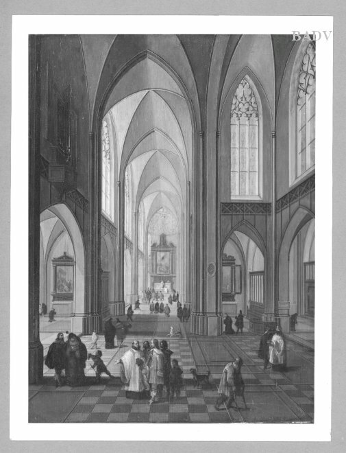Pieter Neefs the Elder, Interior of a Church