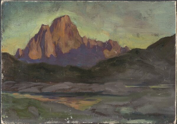 Anna Boberg, Vaagakallen. Studie från Lofoten