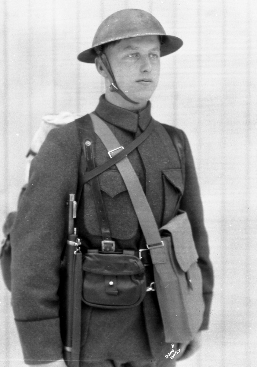 Anders Beer Wilse, Prot: Infanteri Uniform