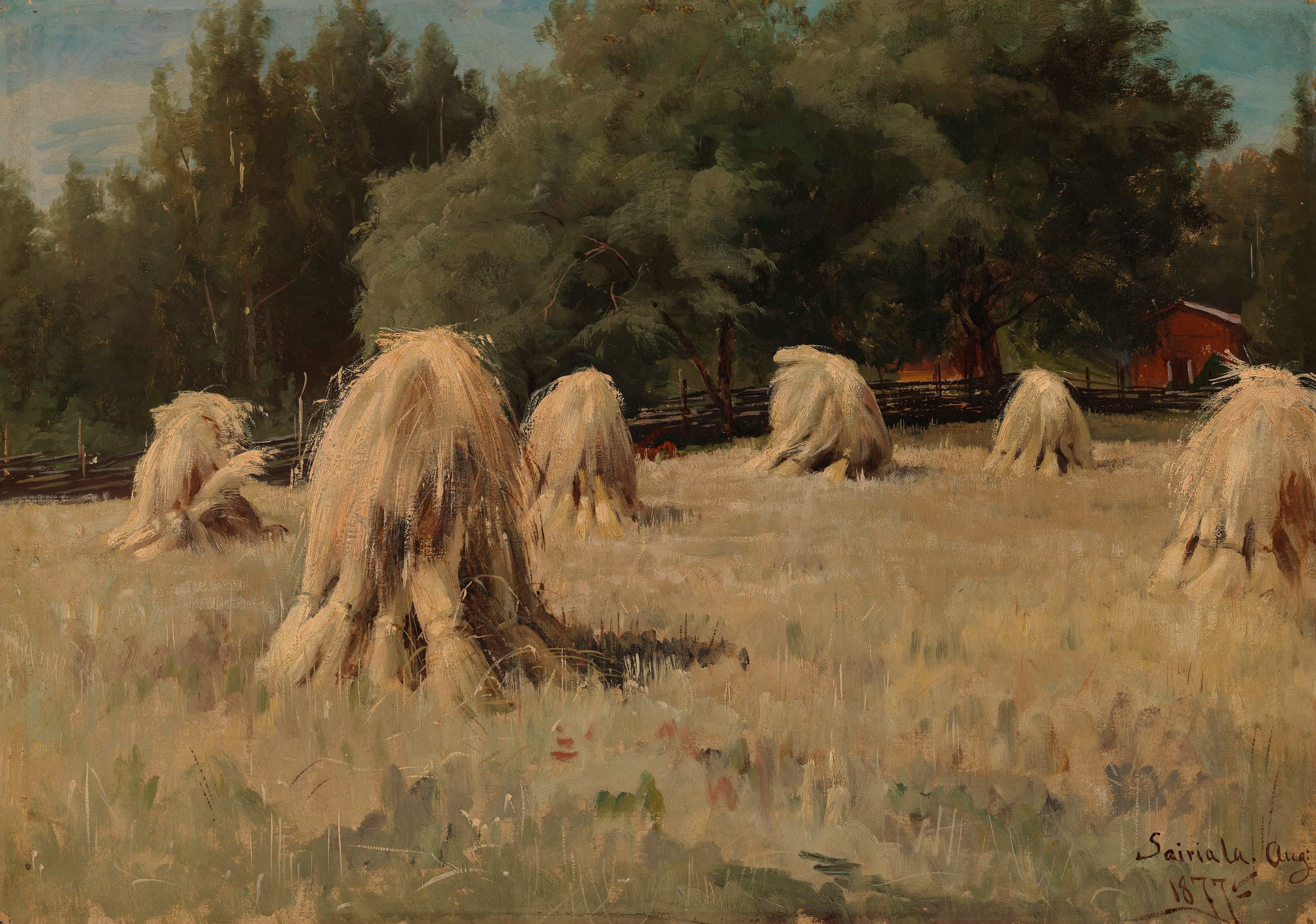 Hjalmar Munsterhjelm, Stacks of Rye