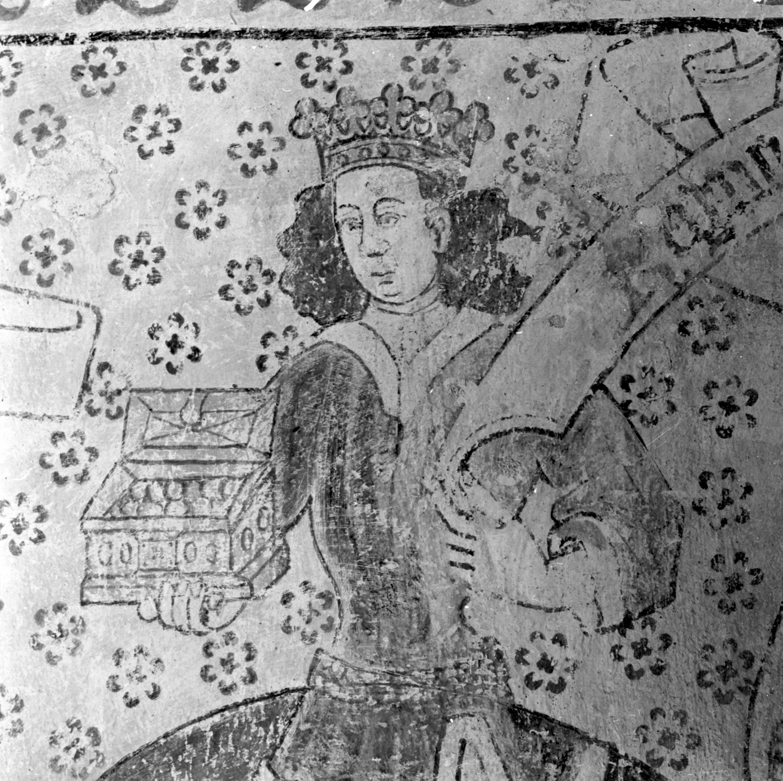 Iwar Anderson, Enånger, gamla kyrkan