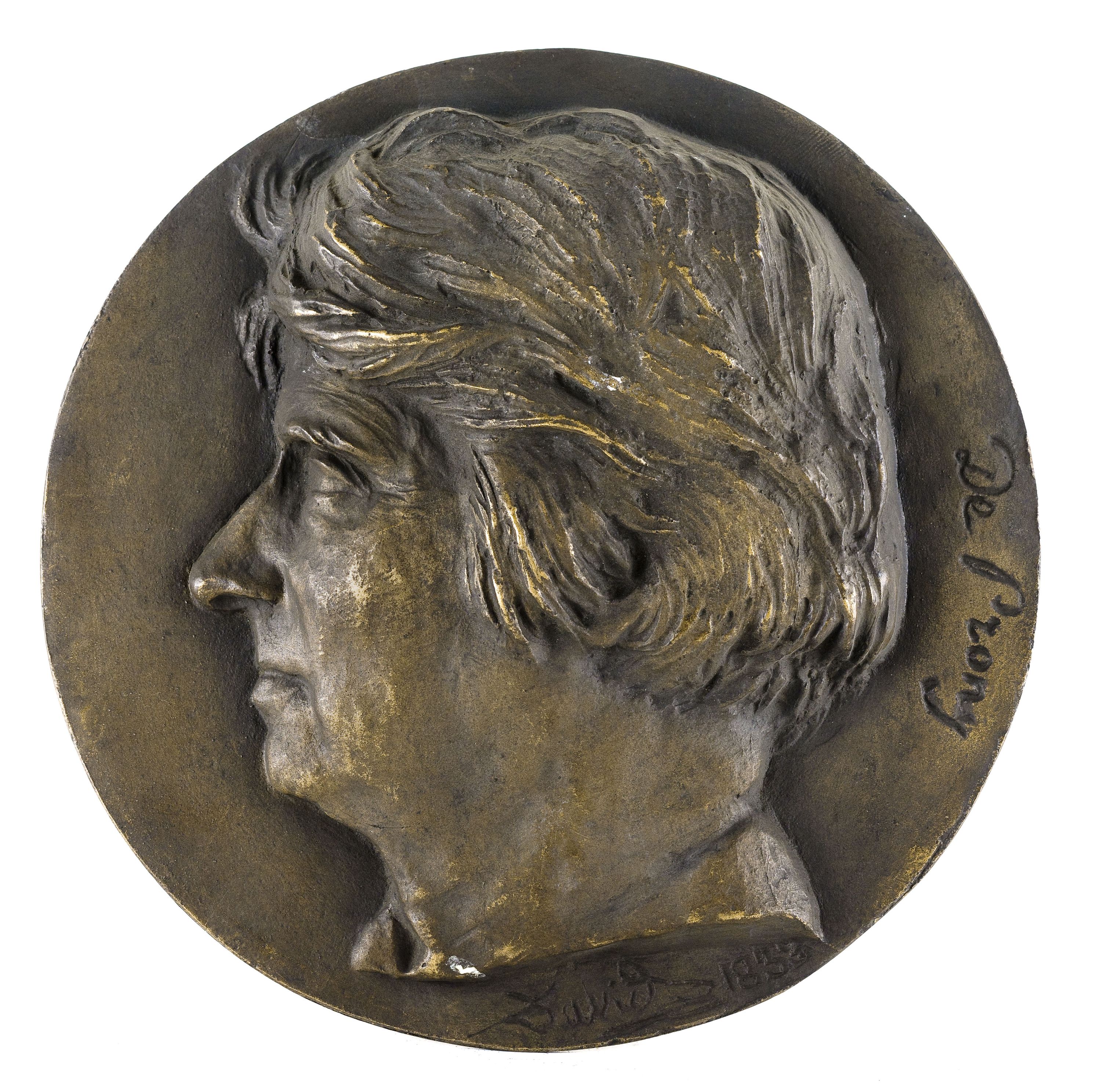 David d'Angers, Portrait de Gaspard-Clair-François-Marie Riche, baron de Prony (1755-1839), ingénieur