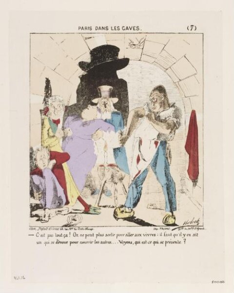 Colomb, B. (Moloch), Paris Dans Les Caves