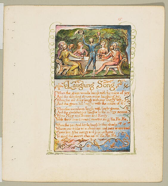 William Blake, Songs of Innocence: Laughing Song