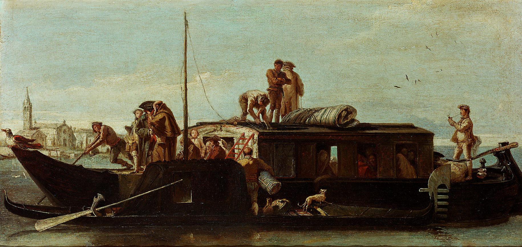 Giovanni Domenico Tiepolo, Venetian Post Boat