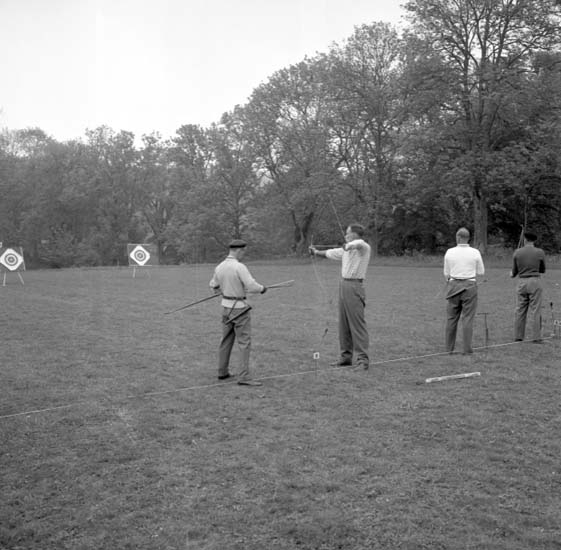 Arne Andersson, According to note: “Archery d 15/6 -58.”