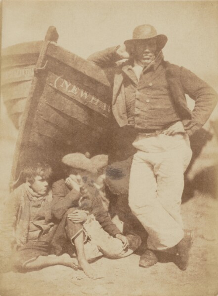 Hill & Adamson, [James Linton and three unknown boys]