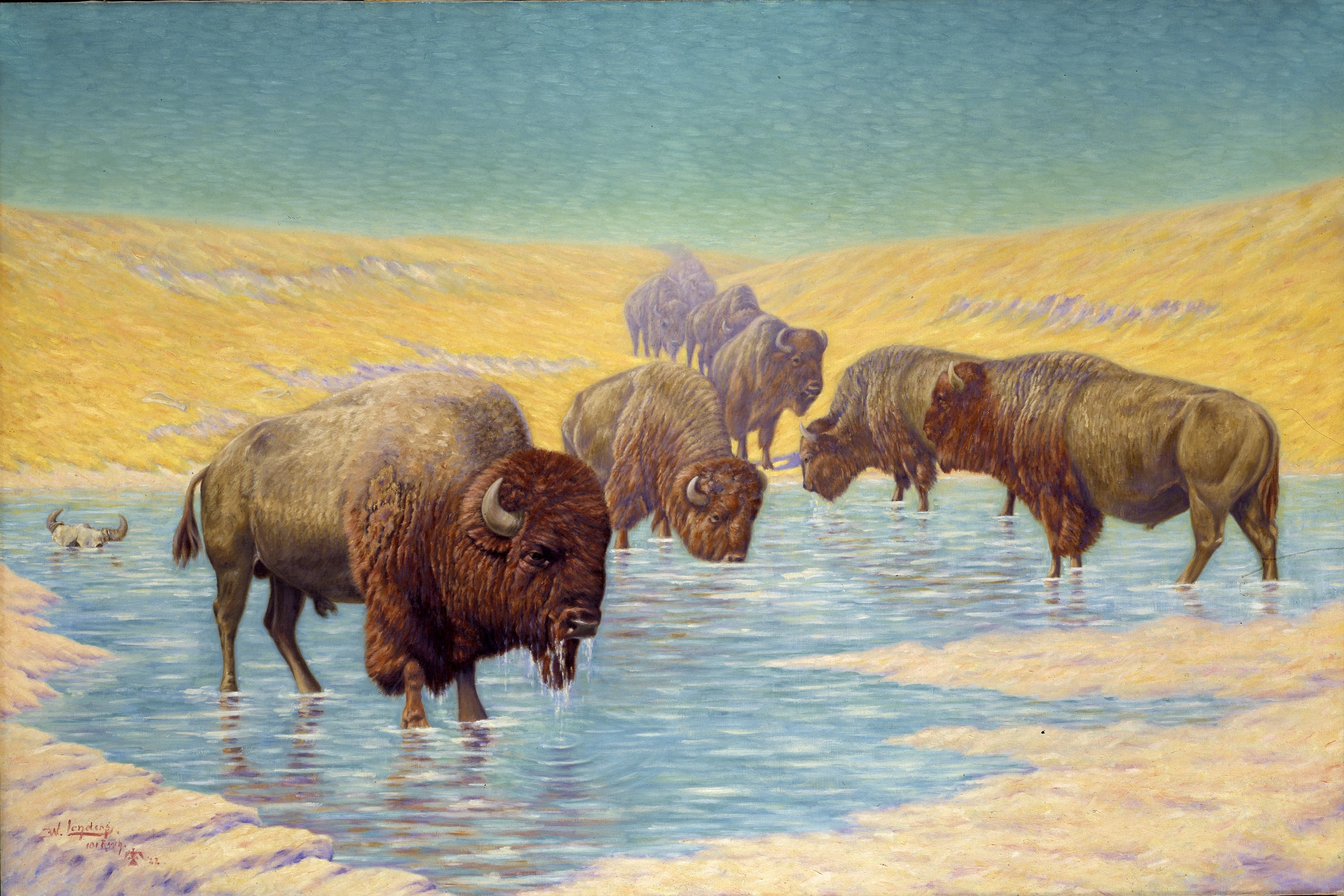 Emil W. Lenders, Buffalo Scene