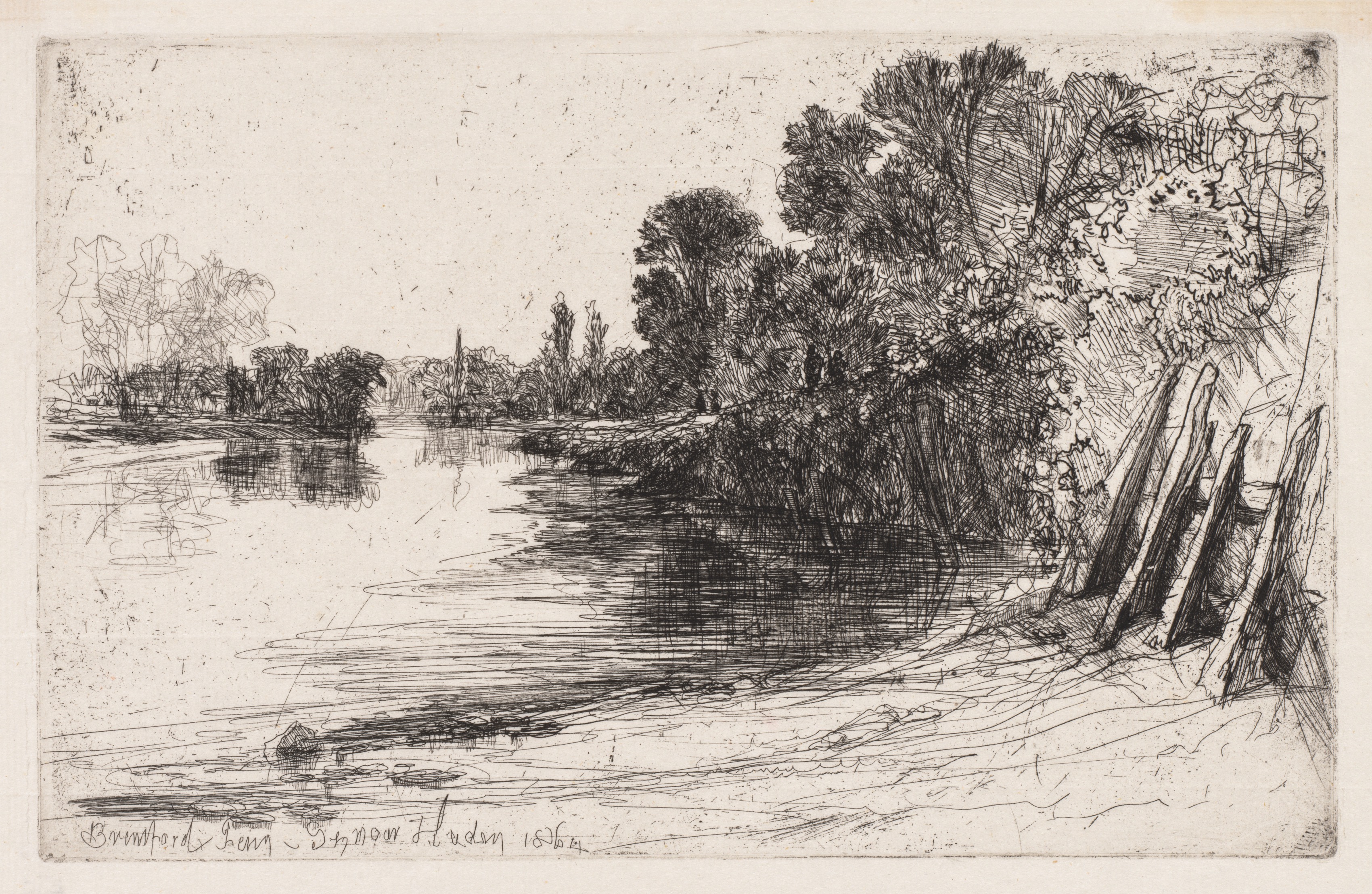 Francis Seymour Haden, Brentford Ferry