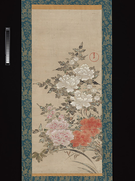 Fukae Roshū 深江蘆舟, Peonies