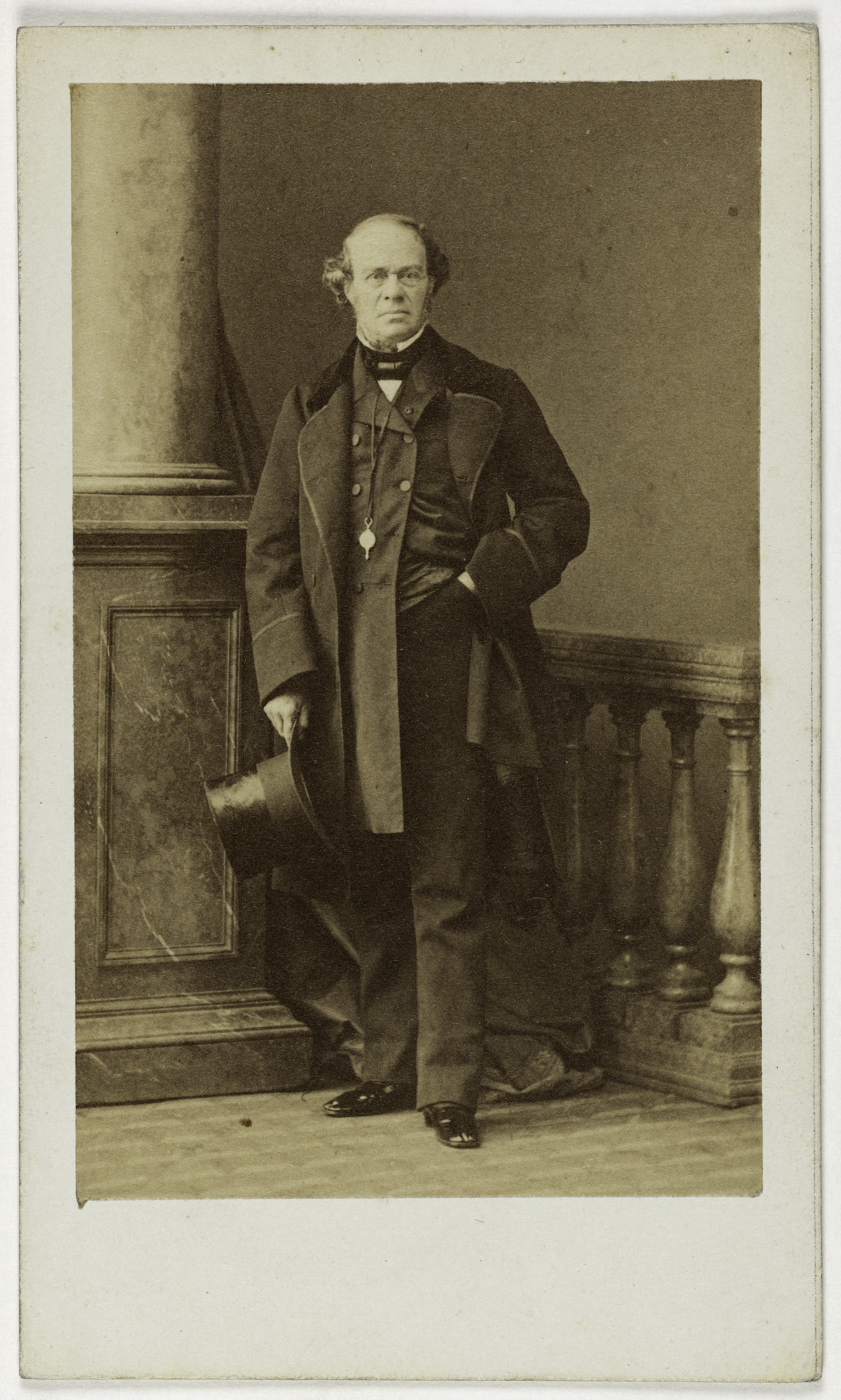 Disderi & Cie, Portrait d'Halévy (Jacques Fromental, Elie Lévy, dit), (1799-1862), compositeur