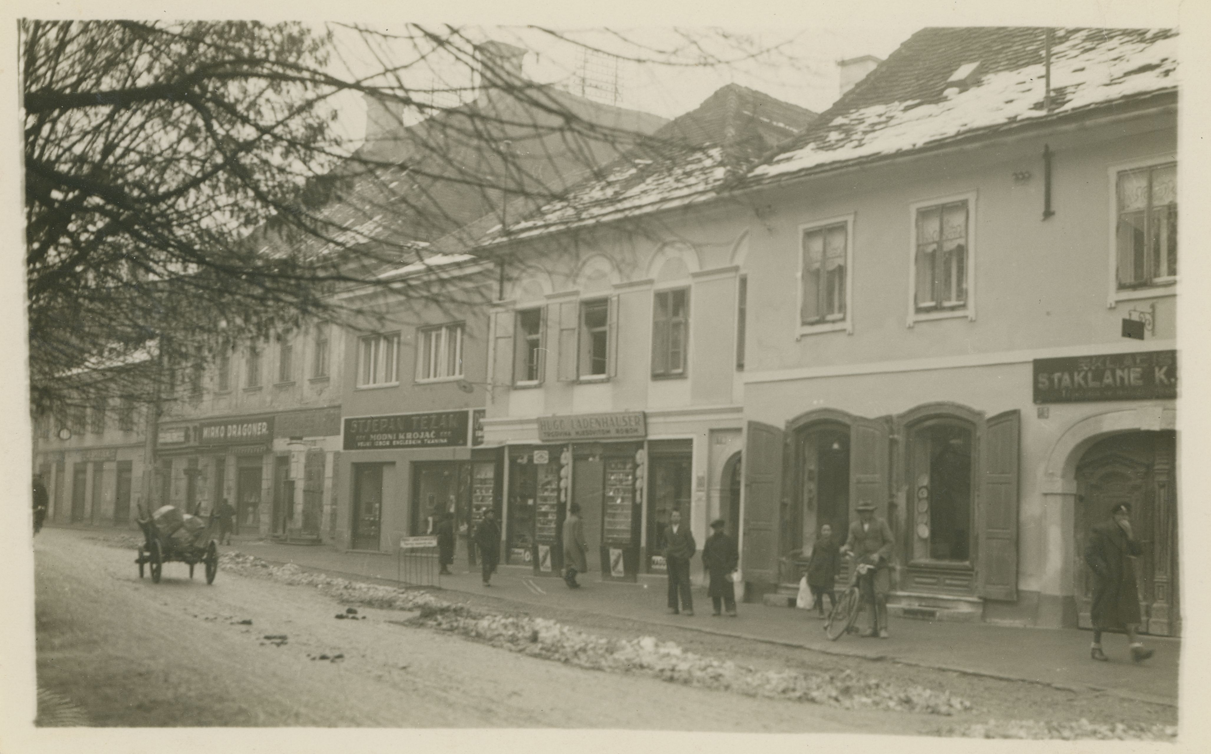 neutvrđen autor, Varaždin - Trg slobode (glavni trg), veduta
